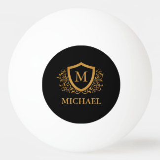 Personalisierter Name des Monogramms Tischtennisball