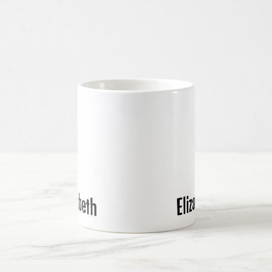 Personalisierter Name des niedlichen Sternenhimmel Kaffeetasse (Mittel)