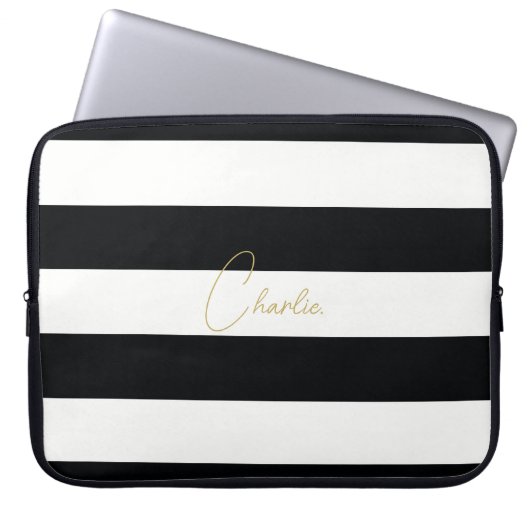 Personalisierter Name des Notebookskripts Strippen Laptopschutzhülle (Vorderseite)