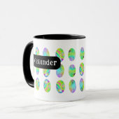Personalisierter Name des Ostereis Tasse (Vorderseite Links)