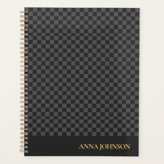 Personalisierter Name des Prüfmusters Planer (Vorderseite)