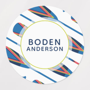 Personalisierter Name des Schiffes Wasserdicht Etiketten