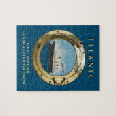 Personalisierter Name des Schiffsoffiziers Titanic Puzzle (Horizontal)
