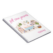 Personalisierter Name des Self Care Journal-Notebo Notizblock (Rechte Seite)