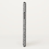 Personalisierter Name des Silver Glitzer Case-Mate iPhone Hülle (Hinten/Rechts)