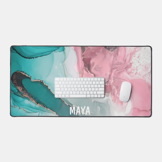 Personalisierter Name des Skriptes De Schreibtischunterlage (Tastatur & Maus)