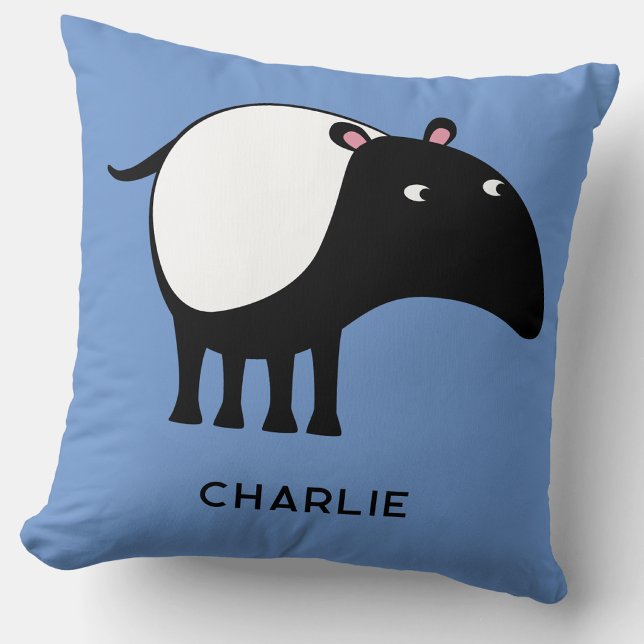 Personalisierter Name des Tapir Kissen (Von Creator hochgeladen)