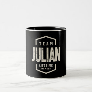 Personalisierter Name des Teams Luke Lifetime Zweifarbige Tasse