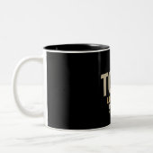Personalisierter Name des Teams Tony Lifetime Zweifarbige Tasse (Links)