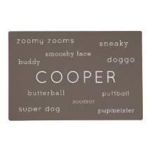 Personalisierter Name des Tieres Nickname Reversib