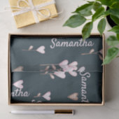 Personalisierter Name des Valentinstag Blume des H Seidenpapier (Geschenk)