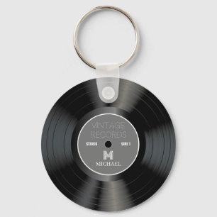 Personalisierter Name des Vintagen 80ers Schlüsselanhänger