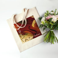 Personalisierter Name des Violin Music Bags | Viol