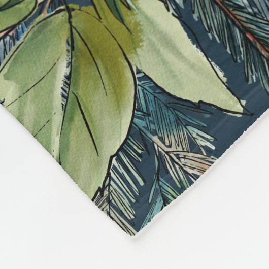 Personalisierter Name des Weihnachtsfilms Fleecedecke (Ecke)