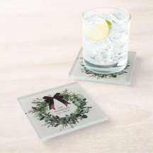 Personalisierter Name des Weihnachtskranzes