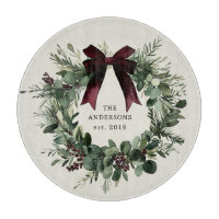 Personalisierter Name des Weihnachtskranzes