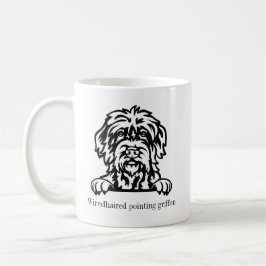 personalisierter Name des Wildhundes Kaffeetasse