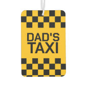 Personalisierter Name des Zolltarifs Autolufterfrischer (Rückseite)