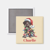 Personalisierter Name Deutsch Kurzpornografie Magnet (Vorderseite/Rückseite)