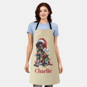 Personalisierter Name Deutsch Kurzpornografie Schürze (Getragen)