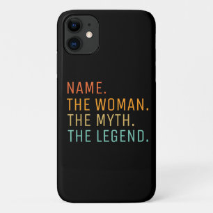 Personalisierter Name Die Frau Der Mythos Die Lege Case-Mate iPhone Hülle