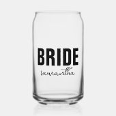 Personalisierter Name Dosenglas (Vorderseite)