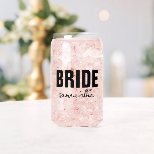 Personalisierter Name Dosenglas (Insitu (Hochzeit))