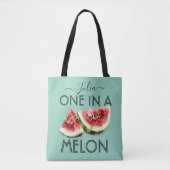 Personalisierter Name EINE IN EINER MELONE Sommer- Tasche (Vorderseite)