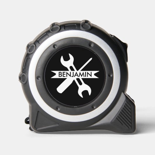 Personalisierter Name eines benutzerdefinierten Ge Maßband (Vorderseite)