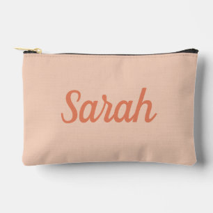 PERSONALISIERTER NAME EINFACH MODERNES MAKE-UP ZUBEHÖRTASCHE
