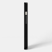 Personalisierter Name Einfach Stilvoll Modernes Sc iPhone Hülle (Linke Seite)