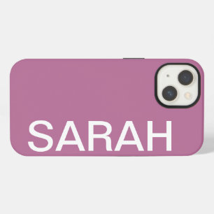 Personalisierter Name Einfach Stylisch Moderne Mon iPhone 13 Hülle