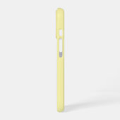 Personalisierter Name Einfache Minimale Monogram M iPhone 16 Hülle (Linke Seite)