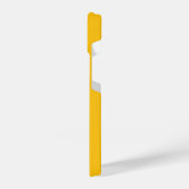 Personalisierter Name Einfache Minimale Monogram M iPhone Hülle (Linke Seite)