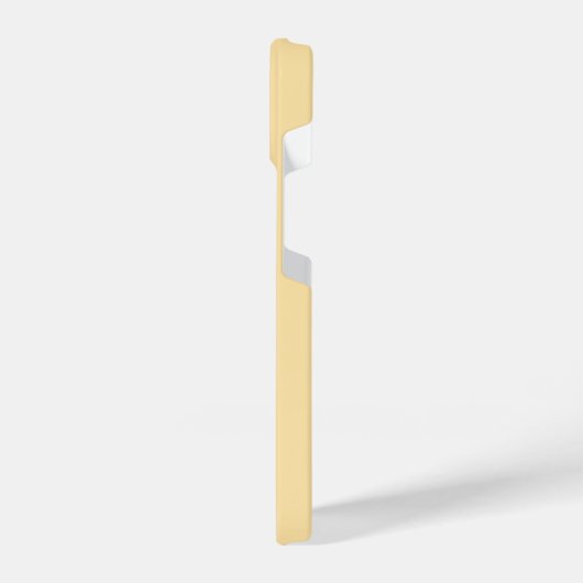 Personalisierter Name Einfache Minimale Monogram M iPhone Hülle (Linke Seite)