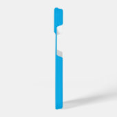 Personalisierter Name Einfache Minimale Monogram M iPhone Hülle (Linke Seite)