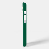 Personalisierter Name Elegant Modern Minimal Darkg Case-Mate iPhone Hülle (Rückseite / Links)
