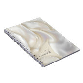 Personalisierter Name Elegant Mutter von Pearl Notizblock (Rechte Seite)