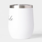 Personalisierter Name Elegant Script Typografy Mod (Rückseite)