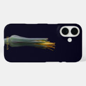 Personalisierter Name Elegante Flora Moderne Wildb Case-Mate iPhone Hülle (Rückseite (Horizontal))