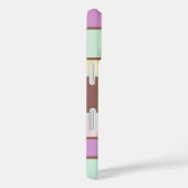 Personalisierter Name Elegante Moderne Pastellfarb Case-Mate iPhone Hülle (Rückseite / Rechts)