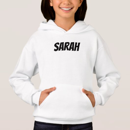 Personalisierter Name - Erstellen Sie Ihre eigene Hoodie (Vorderseite)