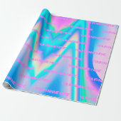 Personalisierter Name Fabolous Geschenkpapier (Ungerollt)