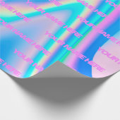 Personalisierter Name Fabolous Geschenkpapier (Ecke)