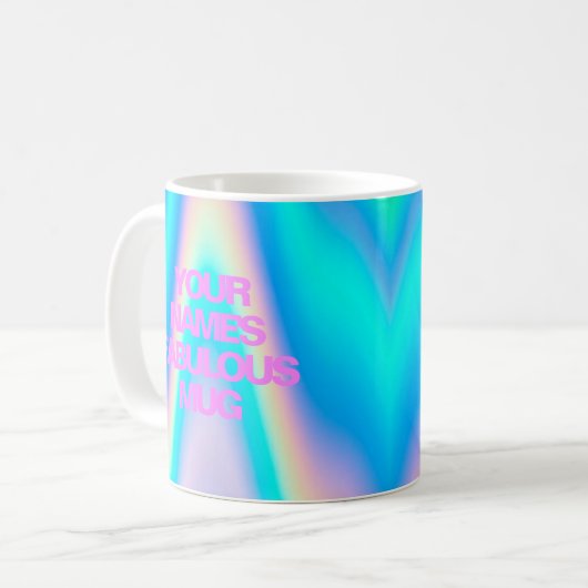 Personalisierter Name Fabolous Tasse (Vorderseite Links)