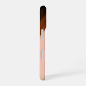 Personalisierter Name Faux Holz Muster iPhone 16 Hülle (Rechte Seite)