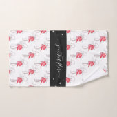 Personalisierter Name Flamingo , Geschenke für all Handtuch (Handtuch)