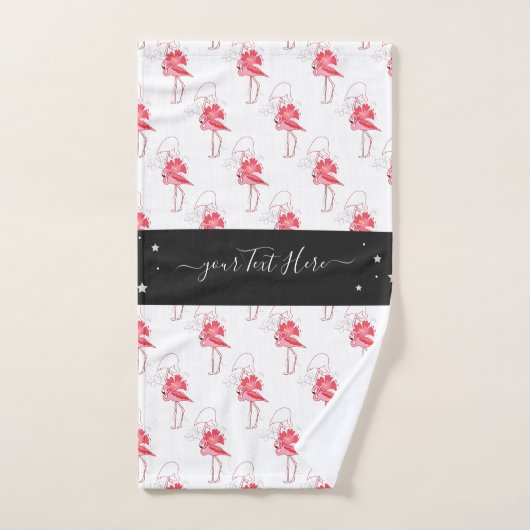 Personalisierter Name Flamingo , Geschenke für all Handtuch (Handtuch)