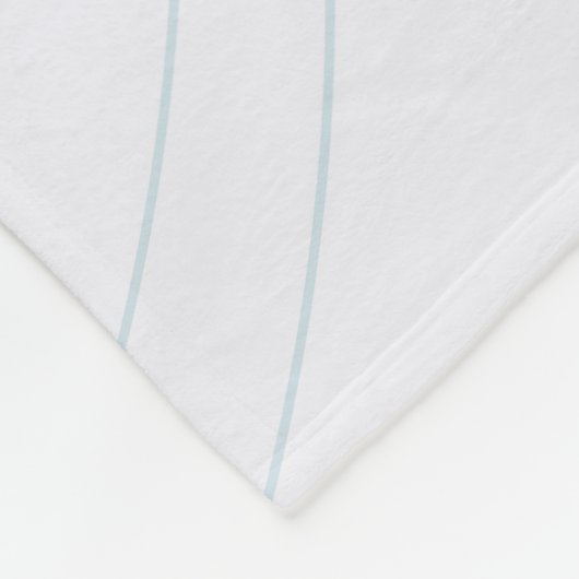 Personalisierter Name Fleece Blanket (Ecke)