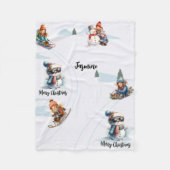 Personalisierter Name Fleece Blanket (Vorderseite)